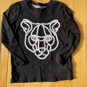 4T joe fresh embroidered long sleeve tshirt.